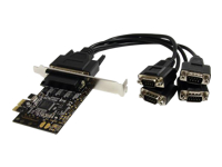 Bild von STARTECH.COM 4 Port Seriell RS-232 PCI Express Schnittstellenkarte - PCIe Karte mit Octopus Kabel - 4 x DB-9 (Stecker)