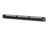 Bild von EATON TRIPPLITE 24-Port 1U Rack-Mount Cat5e Feedthrough Patch Panel RJ45 Ethernet TAA