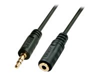 Bild von LINDY Audiokabel Stereo 3.5mm male / 3.5mm female  3m vergoldet