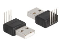 Bild von DELOCK Adapter USB 2.0 Type-A Stecker zu 4 Pin 90 gewinkelt