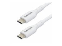 Bild von STARTECH.COM 3m USB-C Schnellladekabel USBC Kabel USB 2.0 Typ-C Laptop Ladekabel 60W Power Delivery USB-C auf USB-C Weiss