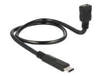 Bild von DELOCK Kabel USB 2.0 micro B Buchse > USB 2.0 Type-C Stecker ShapeCable 50 cm