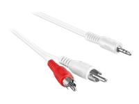 Bild von DELOCK Kabel Audio 3,5 mm Klinkenstecker > 2 x Cinch Stecker 5m