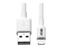 Bild von EATON TRIPPLITE USB-A to Lightning Sync/Charge Cable MFi Certified - White M/M USB 2.0 10ft. 3,05m