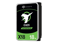 SEAGATE Exos X18 16TB HDD SATA 6Gb/s 7200RPM 256MB cache 3.5inch 24x7 SED 512e/4KN BLK