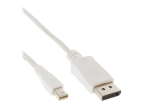 Bild von INLINE Mini DisplayPort zu DisplayPort Kabel weiss 2m