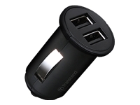 Bild von TRANSCEND Dual USB Car Charger for DrivePro 8M/4M cable USB type A to micro B