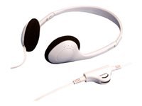 Bild von VALUE Stereo Kopfhörer mit Lautstärkeregler grau
