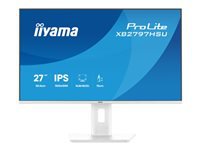 Bild von IIYAMA XB2797HSU-W1 68,58cm 27Zoll WHITE IPS-panel 4-side slim bezel 1920x1080 120Hz EyeComfort 15cm Height Adj. Stand 350cd/m