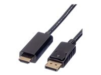 Bild von ROLINE DisplayPort Kabel DP UHDTV ST/ST schwarz 7,5m