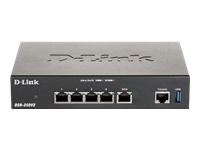 Bild von D-LINK DSR-250V2/E Double-WAN Unified Services VPN Router 1 Gigabit WAN Port 3 Gigabit LAN Ports 1 Configurable Gigabit Port 950Mbps