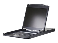 Bild von ATEN CL1316N KVM-Switch 48cm TFT VGA PS/2-USB 16 Port Tastaturlayout D