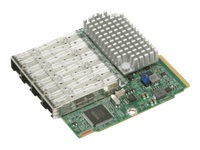 Supermicro SIOM 4-port 10G SFP+ with 1U bracket, Intel XL710 AOC-MTG-I4SM-O
