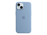 Bild von APPLE iPhone 15 Silicone Case with MagSafe - Winter Blue