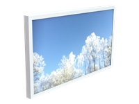 HI-ND Mounting kit casing landscape for flat panel white screen size 55inch wall-mountable for SAMSUNG QM43B-T