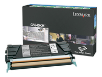 Bild von LEXMARK C524, C534 Toner schwarz hohe Kapazität 8.000 Seiten 1er-Pack Rückgabe