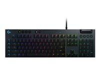 Bild von LOGITECH G815 LIGHTSYNC RGB Mechanical Gaming Keyboard – GL Clicky - CARBON - DEU - CENTRAL