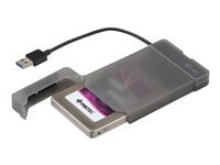 Bild von I-TEC USB 3.0 Advance MySafe Easy Gehaeuse 6,4cm 2,5Zoll Festplattengehaeuse fuer SATA HDD Festplatten, integriertes Kabel, schwarz