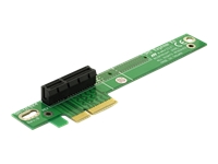 Bild von DELOCK PCIe-Riser-Karte x4 90 gewinkelt links