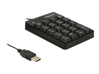 Bild von DELOCK Tastatur USB Nummernblock 19 Tasten