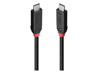 Bild von LINDY 0,5m USB4 240W Typ C Kabel Black Line