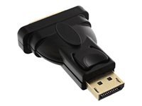 Bild von INLINE DisplayPort Adapter Displayport Stecker auf DVI-D 24+1 Buchse 4K2K schwarz