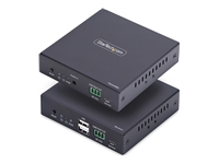Bild von STARTECH.COM HDMI KVM Extender over IP-Netzwerk 4K 60Hz Treiberlos HDMI und USB uber Ethernet/CAT6 AVoIP Tx/Rx Kit