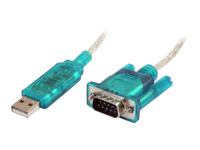 Bild von STARTECH.COM USB 2.0 auf Seriell Adapter Kabel - USB zu RS232 / DB9 Schnittstellen Konverter - Stecker / Stecker 0,9m