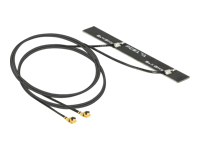 Bild von DELOCK Antenne Doppel WLAN MHF/U.FL-LP-068 kompatibler Stecker 802.11 ac/a/h/b/g/n 5 dBi  2x500 mm PCB intern