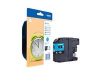 BROTHER LC-125XL cartouche dencre cyan haute capacité 1.200 pages 1-pack blister sans alarme