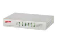 Bild von ROLINE Gigabit Ethernet Switch 6 Ports 5x 10/100/1000 + 1x SFP WebSmart