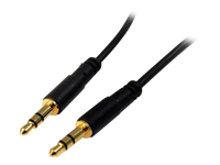 Bild von STARTECH.COM 10 ft Slim 3,5mm Stereo Audio Cable - M/M