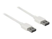 Bild von DELOCK Kabel EASY-USB 2.0 Typ-A Stecker > EASY-USB 2.0 Typ-A Stecker 5 m weiss