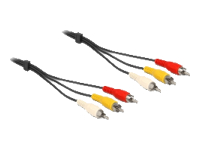 Bild von DELOCK Kabel Video 1x Video, 2x Audio   3,0m