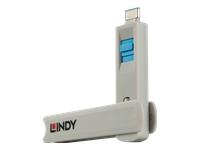 Bild von LINDY USB Typ C Port Schloss blau