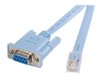 Bild von STARTECH.COM 1,8m RJ45 auf DB9 Cisco Konsolen Management Router Kabel - St/Bu