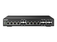 Bild von QNAP QSW-IM1200-8C 8 ports 10GbE SFP+/RJ45 combo 4 ports 10GbE SFP+ Marvell 98DX8312 managed switch