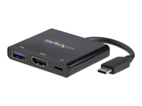 Bild von STARTECH.COM USB-C auf 4K HDMI Multifunktionsadapter mit Power Delivery und USB-A Anschluss - USB C Laptop Reiseadapter