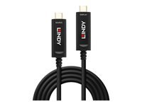 Bild von LINDY 15m Fibre Optic Hybrid USB Typ C Video Kabel Nur Audio/Video