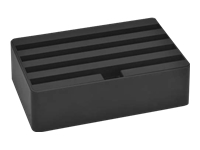 Bild von ALLDOCK Ladestation Medium 4x USB Hub pro Port 2400mA Gesamtleistung 9600mA schwarz