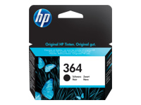 Bild von HP 364 original Ink cartridge CB316EE BA1 black standard capacity 6ml 250 pages 1-pack with Vivera Ink cartridge