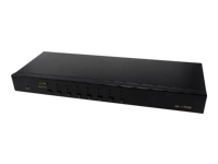 MCL Commutateur automatique combo USB / PS2 + HD15 + cables - 8 voies