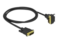 Bild von DELOCK DVI Kabel 18+1 Stecker zu 18+1 Stecker gewinkelt 2m
