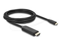 Bild von DELOCK USB Type-C zu HDMI Kabel DP Alt Mode 8K 60 Hz mit HDR Funktion 2m schwarz
