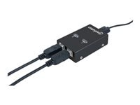 Bild von MANHATTAN 2-Port USB 2.0-Umschalter Zum Teilen eines USB-Geraetes Umschalten per Tastaturkuerzel oder per Tastendruck am Geraet