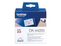 Bild von BROTHER P-Touch DK-44205 removable weiss thermal Papier 62mm x 30.48m