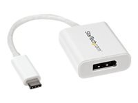 Bild von STARTECH.COM USB-C auf DisplayPort Adapter - USB Typ-C zu DP Video Konverter - 4K 60hz - Weiss