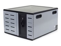 ERGOTRON Zip12 Charging Desktop Cabinet, Chromebook, Ultrabook, MacBook or 8 Laptop 14 inch, EU Plug