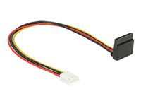 Bild von DELOCK Kabel Power Floppy 4 Pin Buchse > SATA 15 Pin Buchse Metall 30cm