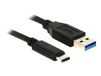 Bild von DELOCK Kabel USB 3.1 Gen 2 USB A Stecker > USB Type-C Stecker 0,5 m schwarz